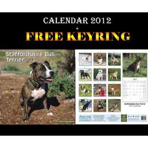  STAFFORDSHIRE BULL TERRIER DOGS CALENDAR 2012 + FREE 