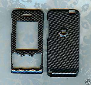 CARBON SONY ERICSSON W580 W580I COVER PHONE HARD CASE  