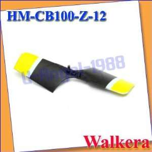  walkera cb100 rc heli parts hm cb100 z 12 tail rotor+ 