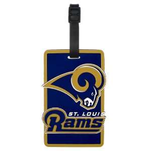 St Louis Rams   NFL Soft Luggage Bag Tag Sports 