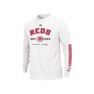  Cincinnati Reds Base Stealer Long Sleeve T Shirt By 