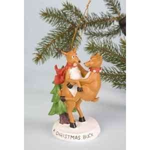  A Christmas Buck Ornament