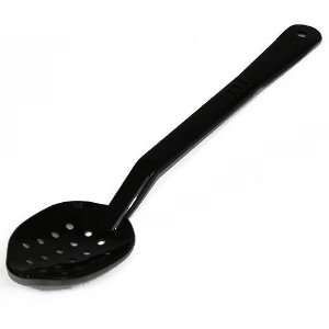  Serving Spoon Perforated Hi Heat 13 Inch Black Kitchen 