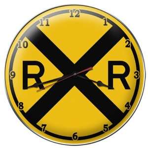  Railroad Crossing Train Wall Clocks