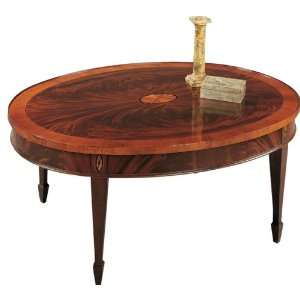  Hekman Copley Square Oval Cocktail Table 5 160