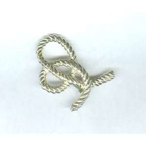  Silvertone Rope Pin 