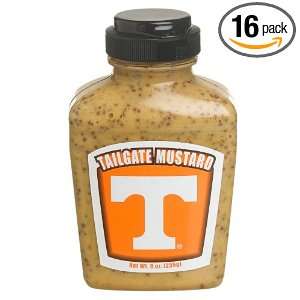 Tailgate Mustard The University Of Tennessee, 9 Ounce Jars (Pack of 16 