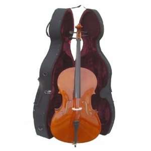    Merano MC250 Cello with Hard Case, Bag and Bow Musical Instruments