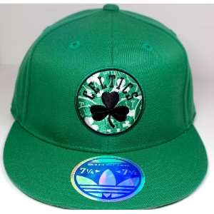  New Boston Celtics Adidas 210 Premium Flexfit Fitted Hat 