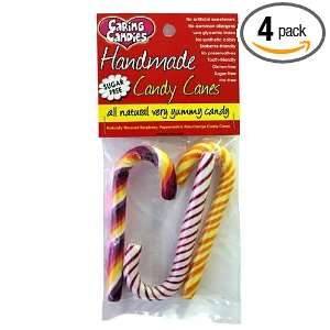 Caring Candies Handmade Candy Canes Grocery & Gourmet Food