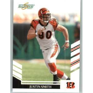 2007 Score #191 Justin Smith   Cincinnati Bengals 