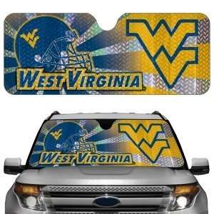  West Virginia Mountaineers Auto Sun Shade Sports 