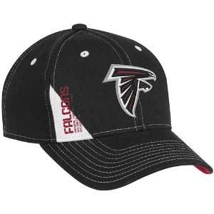   Atlanta Falcons Black Vertical League Adjustable Hat Sports