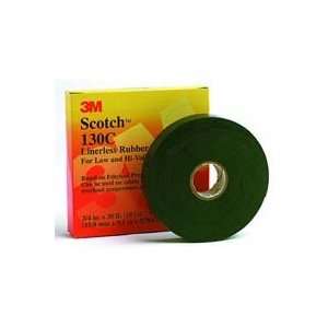  Scotch 130C Linerless Rubber Splicing Tape, 3/4 in x 30 ft 