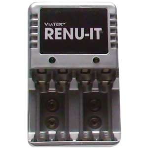  VIATEK RE03G RENU IT PRO DISPOSABLE BATTERY RECHARGER (6 