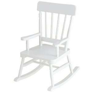  Levels of Discovery Rocking Chair, White   White
