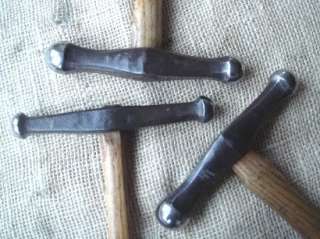 VINTAGE METALWORKERS DISHING DOUBLE ENDED HAMMERS x 3  