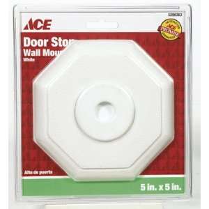 ACE TRADING BHDW 1 01 3028 511 WALL DOOR STOP 5x5   WHITE [Misc.]