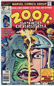 2001 A SPACE ODYSSEY Vol. 1 #2 Comic Book   Marvel  