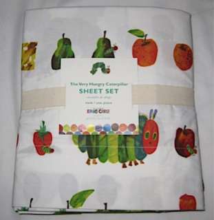   Barn Kids The Very Hungry Caterpillar Twin Quilt+Std Sham+Sheets New