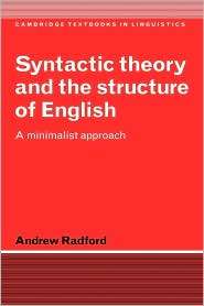   Approach, (0521477077), Andrew Radford, Textbooks   