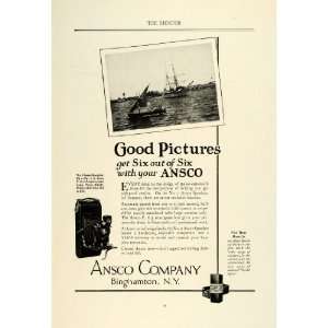  1923 Ad Ansco Company Binghamton Pictures Camera Speedex 