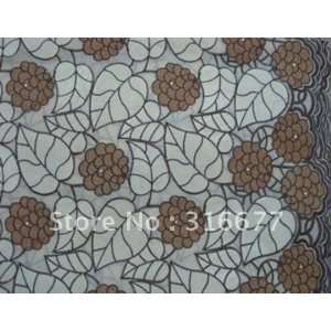  embroidery lace fabric factory direct+ Arts, Crafts 