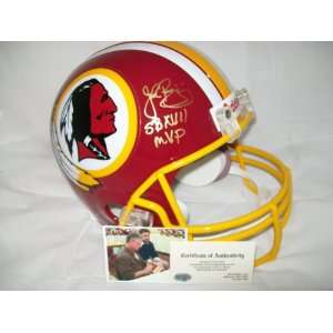 Signed John Riggins Helmet   Full Size   Autographed NFL Helmets 