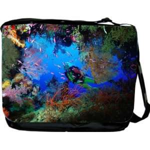  Rikki KnightTM Underwater Diver Design Messenger Bag   Book 