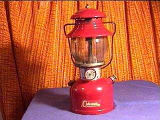 Vtg Coleman 200A 1962 Red Lantern  