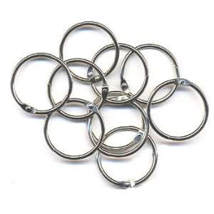  61251 1 Silver Book Rings   (50) Arts, Crafts & Sewing
