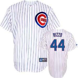 Anthony Rizzo Jersey Adult Majestic Home Pinstripe Replica #44 