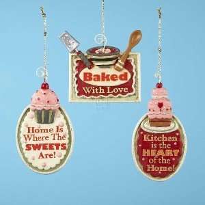   HEART OF THE HOME, BAKED WITH LOVE & HOME IS WHERE THE SWEETS ARE