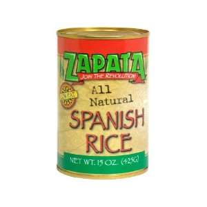  Zapata, Rice Spanish, 15 OZ (Pack of 12) Health 