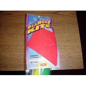 Diamond Kite, Multi Colored (Creen, Blue, Red, Yellow 