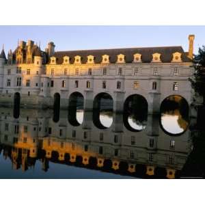 Chateau De Chenonceau, Indre Et Loire, Loire Valley, France Premium 