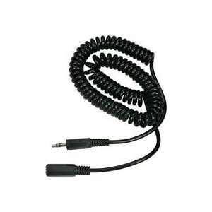  10ft 3.5mm Stereo M/F Extension Cable Coiled Electronics