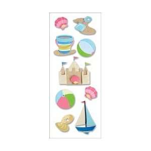  A Touch Of Jolees A Day At The Beach Dimensional Stickers 