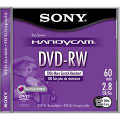 12 PK SONY DMW60 Handycam DISC 8CM DVD RW 60 Min DISCS  