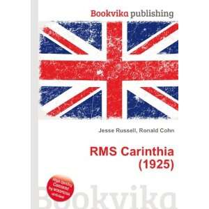  RMS Carinthia (1925) Ronald Cohn Jesse Russell Books