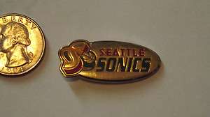 NBA PIN SEATTLE SONICS GREAT COLLECTIBLE ITEM  
