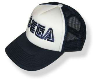 SEGA Logo Embroidered Cap Sonic Hedgehog Genesis Hat  