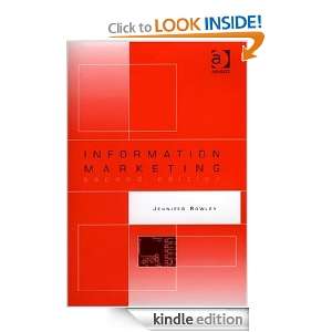 Information Marketing Jennifer Rowley  Kindle Store
