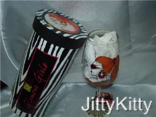 CYHAFI COUTURE HAND PAINTED WINES GLASSES