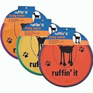  Ruffin It Ruffinit Flying Saucer Assort For Dogs Pet 