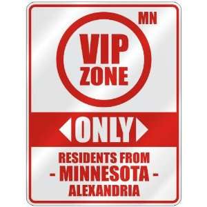   FROM ALEXANDRIA  PARKING SIGN USA CITY MINNESOTA