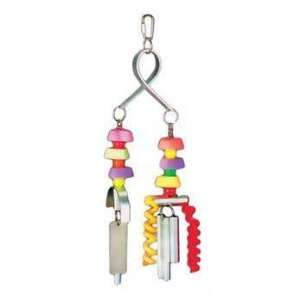 Top Quality Chime Time Typhoon Toy For Sm/med Birds Pet 
