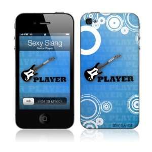   iPhone 4  Sexy Slang  Guitar Player Skin  Players & Accessories