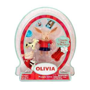  Olivia The Pig Mini Figure   Puppy Love Toys & Games