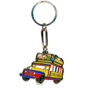  Keychain COLOMBIA  CHIVA  